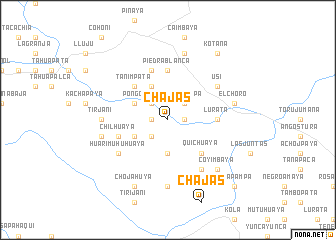 map of Chajas