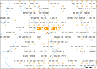 map of Chak Āmuāta