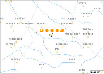 map of Chakarnaba