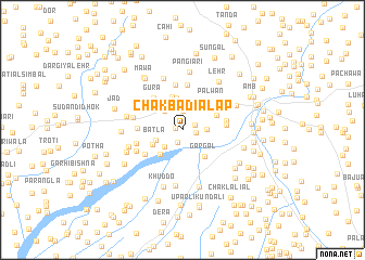 map of Chak Badiālāp