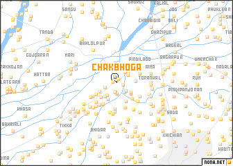 map of Chak Bhoga