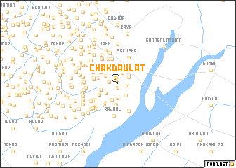 map of Chak Daulat