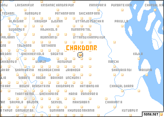 map of Chak Donr