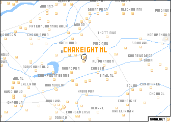 map of Chak Eight ML
