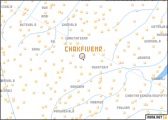 map of Chak Five MR