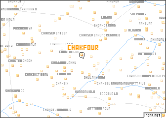 map of Chak Four