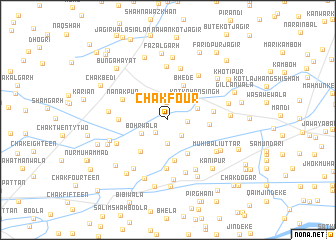 map of Chak Four