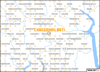 map of Chak Gohāilbāti