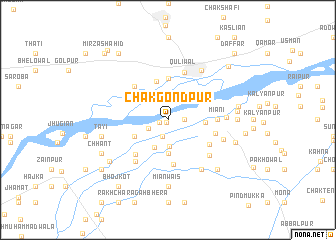 map of Chak Gondpur