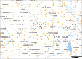 map of Chak Hakīm