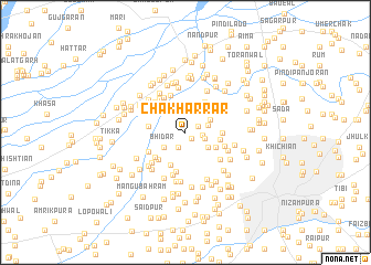 map of Chak Harrar