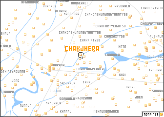 map of Chak Jhera