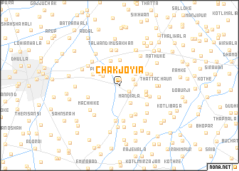 map of Chak Joyia