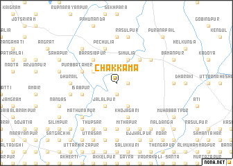 map of Chakkāma