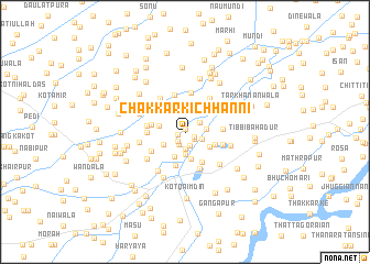 map of Chakkar ki Chhanni