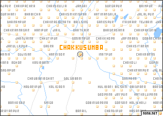map of Chak Kusumba