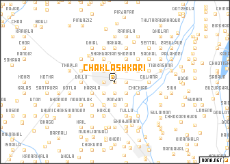 map of Chak Lashkari