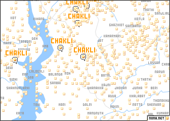 map of Chakli