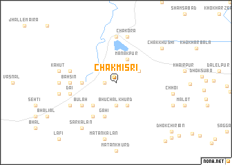 map of Chak Misri