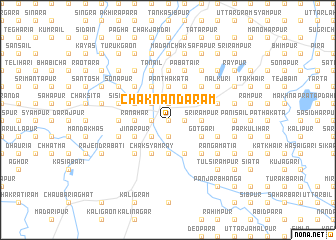 map of Chak Nandarām