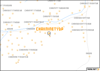 map of Chak Ninety DP
