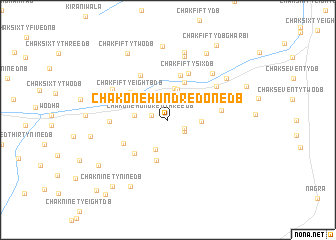 map of Chak One Hundred One DB