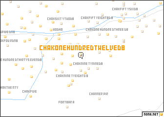 map of Chak One Hundred Twelve DB