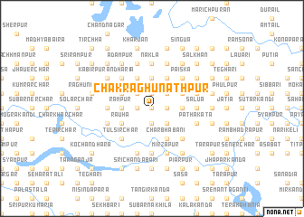 map of Chak Raghunāthpur