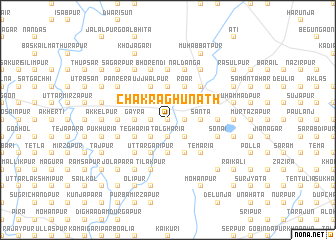 map of Chak Raghunath