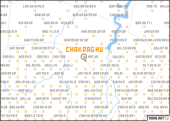 map of Chak Raghu