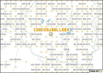 map of Chak Rājballabh