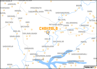 map of Chakrāla