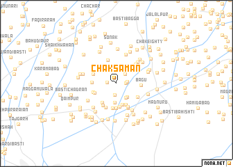 map of Chak Samān