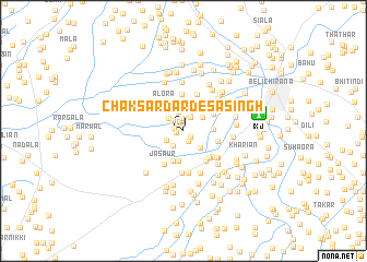 map of Chak Sardār Desa Singh