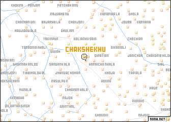 map of Chak Shekhu