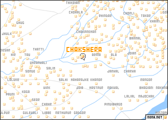 map of Chak Shera