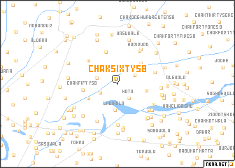map of Chak Sixty SB