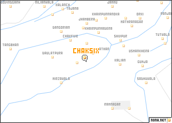 map of Chak Six
