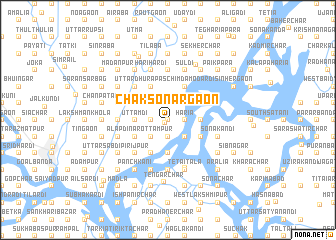 map of Chak Sonārgaon