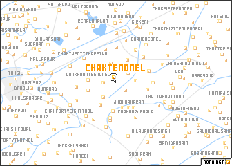 map of Chak Ten-One L