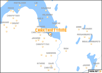 map of Chak Thirty-nine