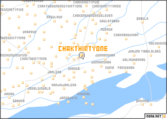 map of Chak Thirty-one