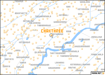 map of Chak Three