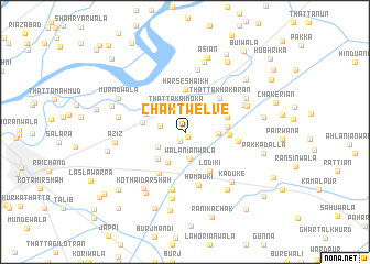 map of Chak Twelve