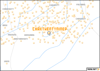 map of Chak Twenty-nine P