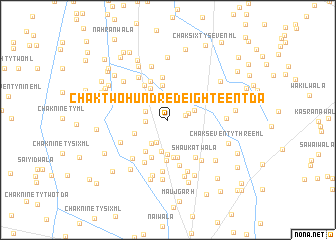 map of Chak Two-hundred-eighteen TDA