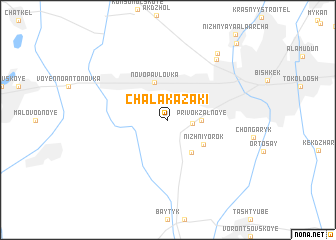 map of Chalakazaki