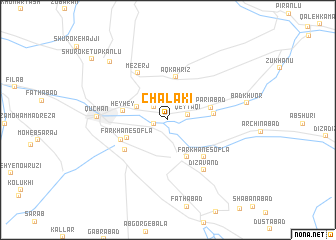 map of Chālākī