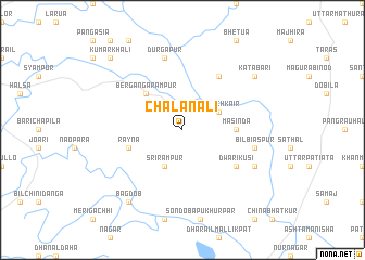 map of Chalanāli