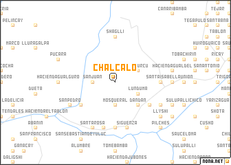 map of Chalcalo
